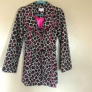 NWT 3 Sisters Cheetah Coat